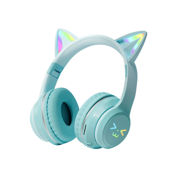 Charming Cat Ear Bluetooth Headphones